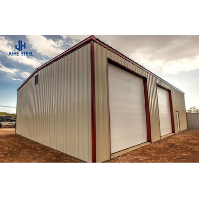 Q235B/Q345B فولاد کم کربن 100*100*9m انبار فولاد پیش ساخته برای کارگاه هنگار
