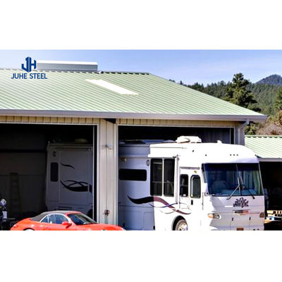 پارکینگ خودروهای کوچک ساختارهای فولادی گاراژ خودرو با خدمات سنگین و برش