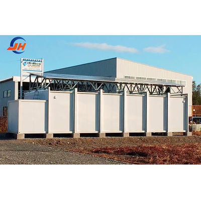 Q235 Q355B درجه فولاد ساختاری فولاد فریم کارگاه برای ساخت پیش ساخته مدرن