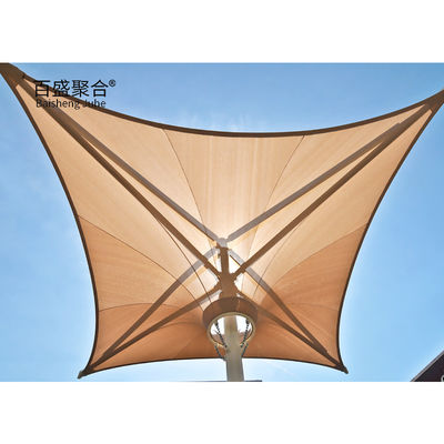 پارچه 11150g ساختارهای سایه غشا کششی با ساختار کربن