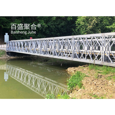 پل بیلی سریع ساختمانی با تحمل ± 1٪ و Q355 / درجه 350 / ASTM A992