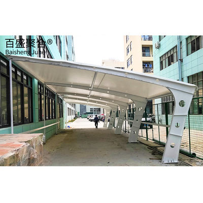 سقف پلی کربنات پوشش گاراژ فلزی مدرن کار سنگین آلومینیوم Carport برای پارکینگ