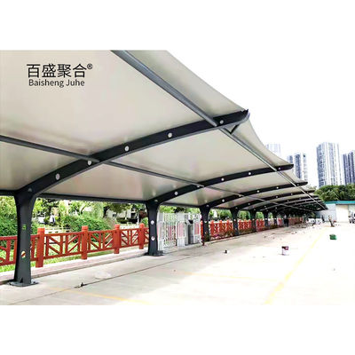 انفجار آلومینیوم Pergola Canopies ضد آب و گرمای درمان شده برای پارکینگ خودرو