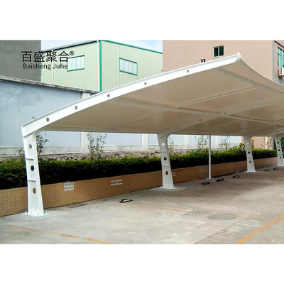 فریم فلزی آلومینیوم مرسوم Pergola برای گاراژ پارکینگ سیستم قفسه دار Carports عروسی