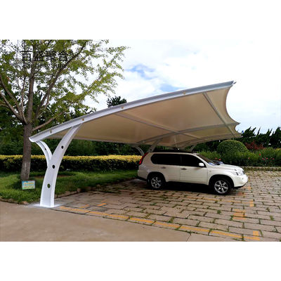 فریم فلزی آلومینیوم مرسوم Pergola برای گاراژ پارکینگ سیستم قفسه دار Carports عروسی