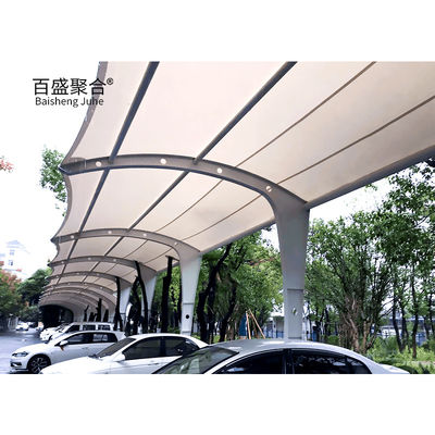 فریم فلزی آلومینیوم مرسوم Pergola برای گاراژ پارکینگ سیستم قفسه دار Carports عروسی