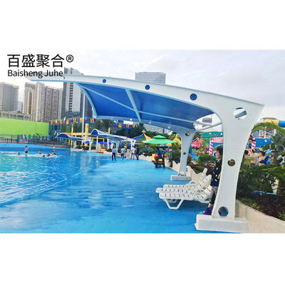 ضد آب و مقاوم در برابر آتش آلومینیوم Pergola Carports برای راه حل پارکینگ گاراژ