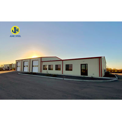 انبار ساختار فولادی CE / ISO9001 گواهی شده طراحی سفارشی ساختمان ماژولار پیش ساخته
