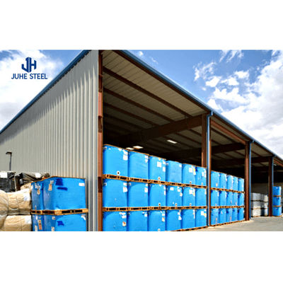 ISO9001 2008/CE/BV گواهی شده استیل پیش ساخته کارگاه انبار مواد ساختمانی رنگ