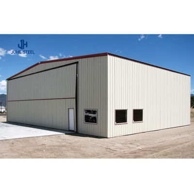 قاب فولادی ساختمان های تجاری ماشین آلات فلزی PVC Hangar برای ذخیره سازی سنگین