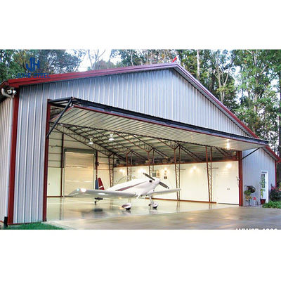 قاب فولادی ساختمان های تجاری ماشین آلات فلزی PVC Hangar برای ذخیره سازی سنگین