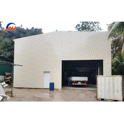 خدمات جوش و جوش ساختارهای فولادی سالن پیش ساخته کارگاه 24 × 40 ساختمان فلزی