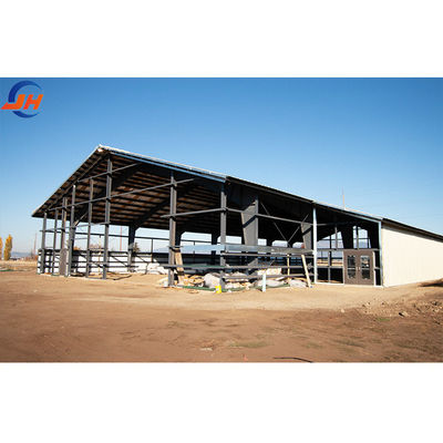 انبار ساختارهای فولادی برای قطعات ثابت گواهینامه CE/ISO9001 طراحی قاب روشنایی
