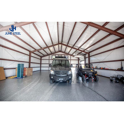 ساختمان 20 × 20 فلزی ساختمانی فلزی فولادی برای سوپرمارکت با کانال فولادی شکل C.Z