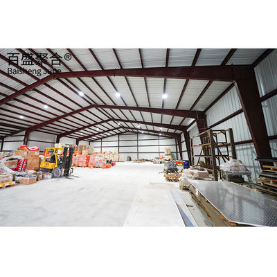 ساخته شده C / Z بخش Purlins ساختاری فولاد ساختمان انبار با آلومینیوم آلیاژ پنجره