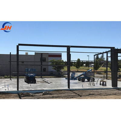 Q235/Q355B کارگاه انبار ساختارهای فولادی برای ساختمان های پیش ساخته بزرگ