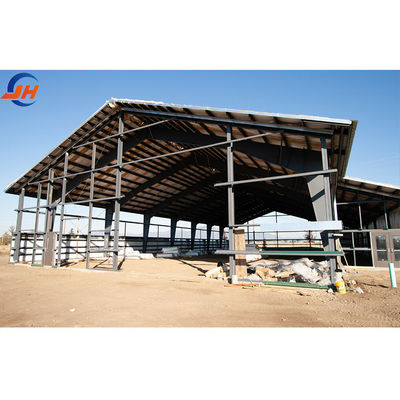 GB استاندارد ساختارهای فولادی پیش ساخته ساختمان های انبار Q235/Q345B