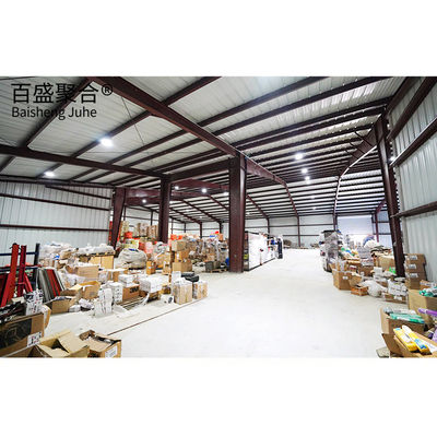 Q235 Q355 ساختارهای فولادی جوشکاری پیش ساخته شده